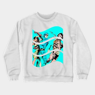 Mummy Retro Vintage Comic Old Funny Popart Scifi Fantasy Crewneck Sweatshirt